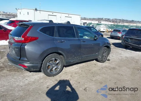 2018 Honda Cr-V Ex из США, поврежденный, VIN 5J6RW2H51JA002542
